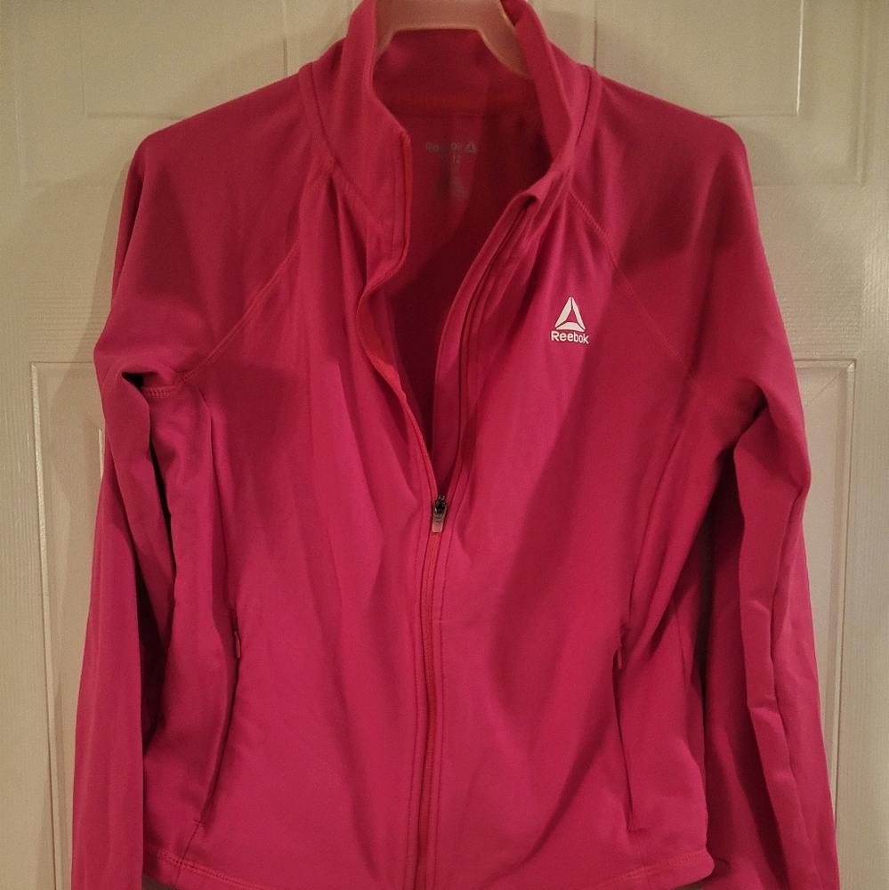 Reebok Girl's Vibrant Pink Utility Jacket